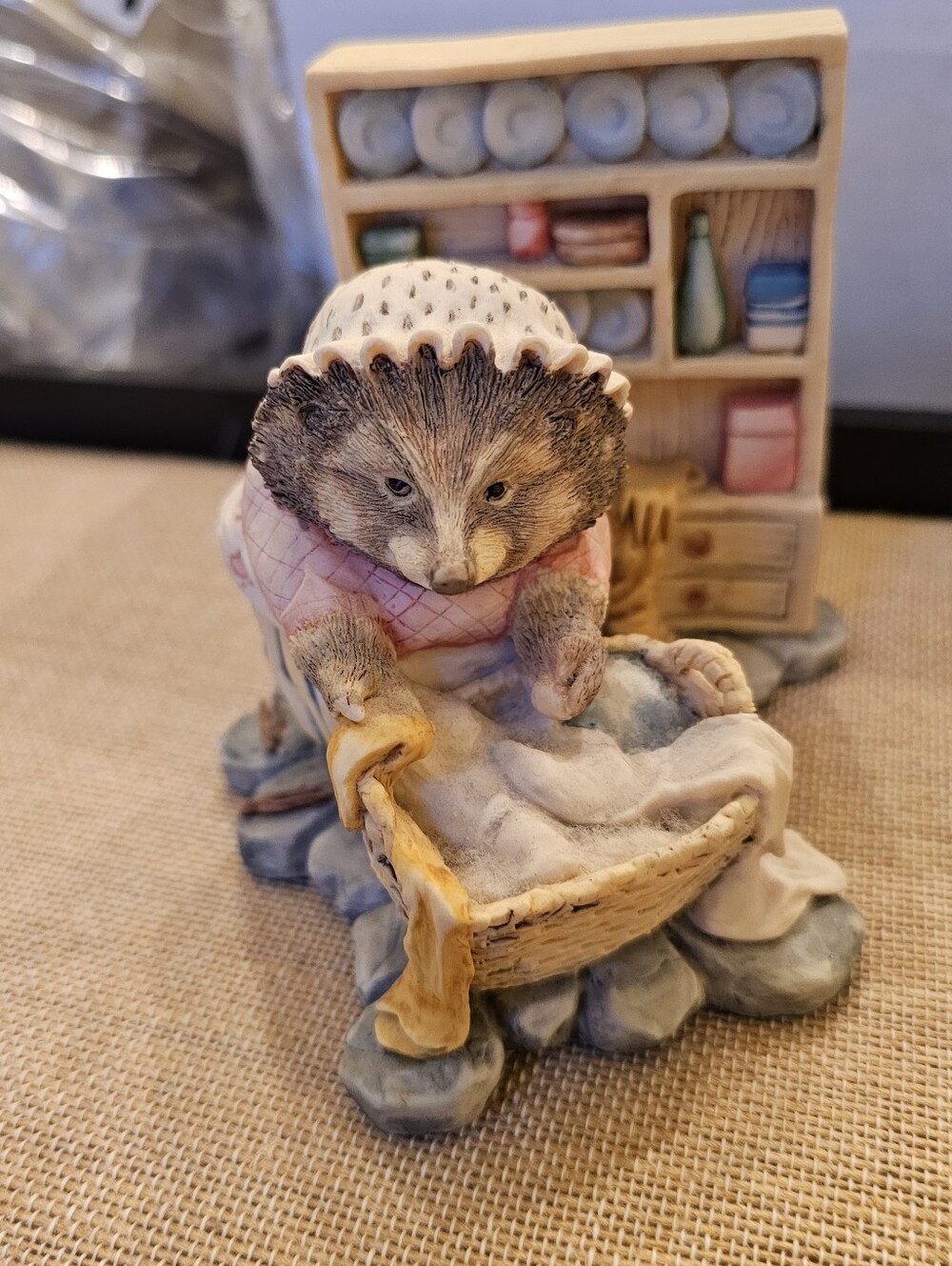 Vintage 1987 Border Fine Arts Beatrix Potter Mrs. Tiggy-Winkle Washerwoman BP6